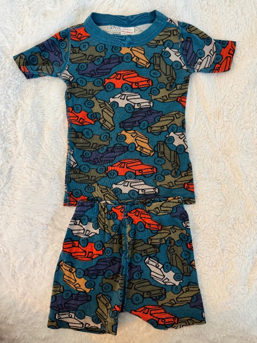 Hanna Anderson boy car pajamas
